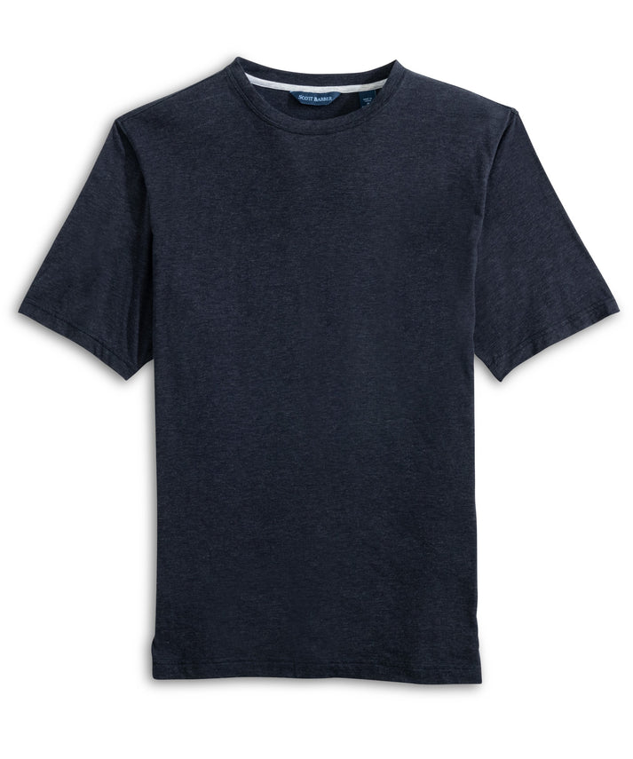 Cotton/Lyocell Heather Tee - Black